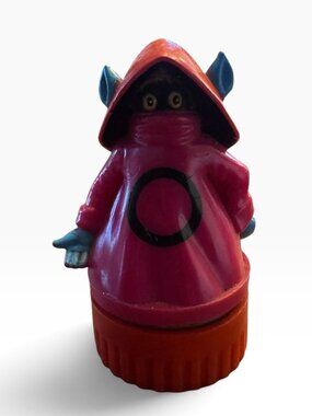 Vintage 1985 HG Toys MOTU Masters Universe ORKO Figure Stamper Red Base
